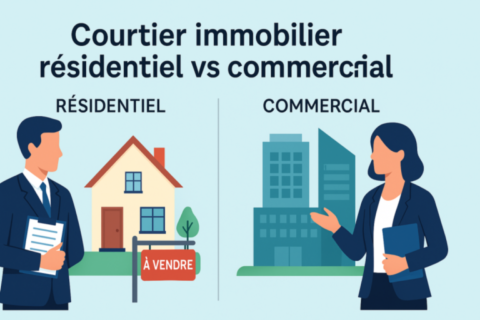 Le courtier immobilier résidentiel et commercial Le courtier immobilier résidentiel et commercial